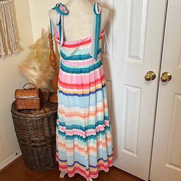 Flying Tomato Multi Colored Dress / Size Large - Picture 7 of 9